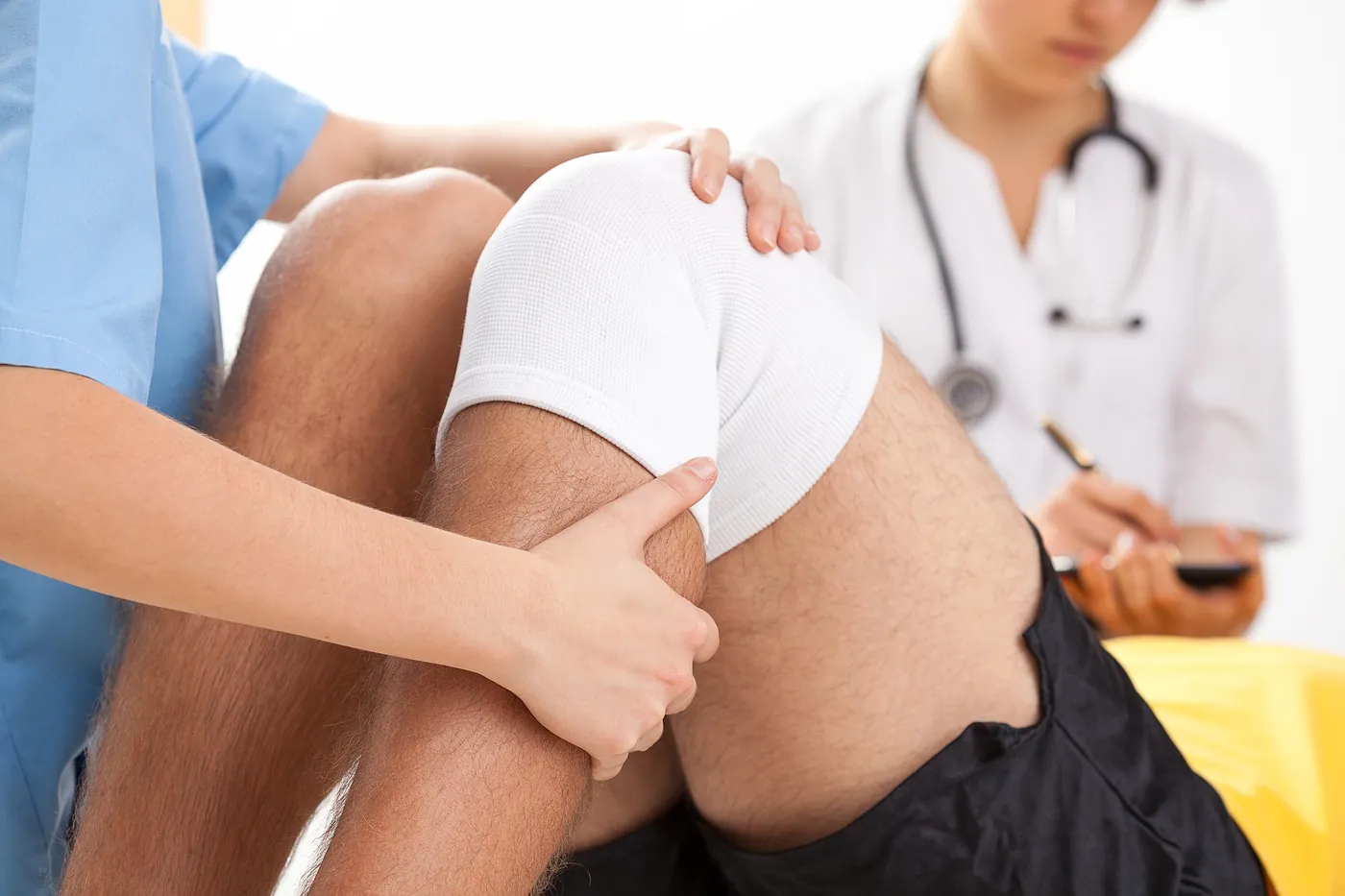 Soft tissue treatment for an athlete